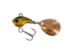 Westin DropBite Tungsten Spin Tail Jig 2cm Gold Rush