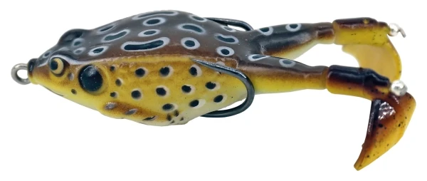 ALBATROS Rotary Feet Kikker 9cm Bruin 1 ALBATROS Rotary Feet Kikker 9cm Bruin