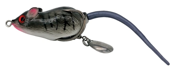 ALBATROS Killer Field Mouse 4.5cm/10.5gr - Grijs Gestreept 1 ALBATROS Killer Field Mouse 4.5cm/10.5gr - Grijs Gestreept