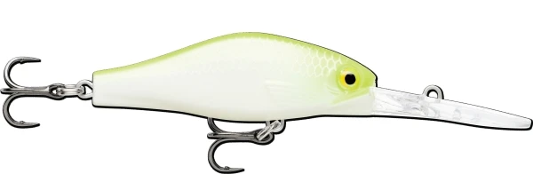 Rapala Shadow Rap Jack Deep 5cm Silver Fluorescent Chartr. UV 1 Rapala Shadow Rap Jack Deep 5cm Silver Fluorescent Chartr. UV