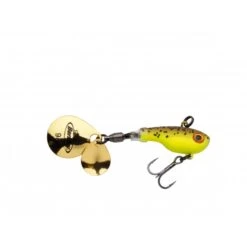 Berkley Pulse Spintail 9gr. Brown Chartreuse