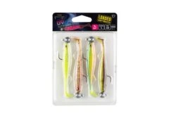 FOX RAGE Slick Shad Mixed UV Colour Pack Loaded 7cm/5gr