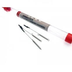 Spring Lock Fluo Leader 40 Cm / 80 Lb