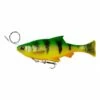 Savage Gear 4D Line Thru Pulsetail Roach - Firetiger 18 Cm