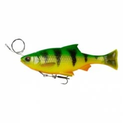 Savage Gear 4D Line Thru Pulsetail Roach - Firetiger 18 Cm